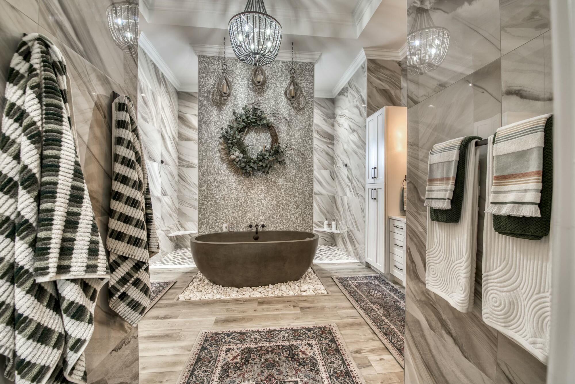 1216 Southeast Colony Way Jupiter, FL 33478 - Photo 46 of 94 Luxurious Primary Bath