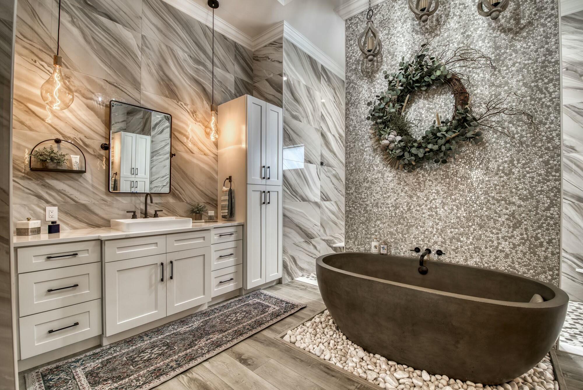 1216 Southeast Colony Way Jupiter, FL 33478 - Photo 49 of 94 Luxurious Primary Bath