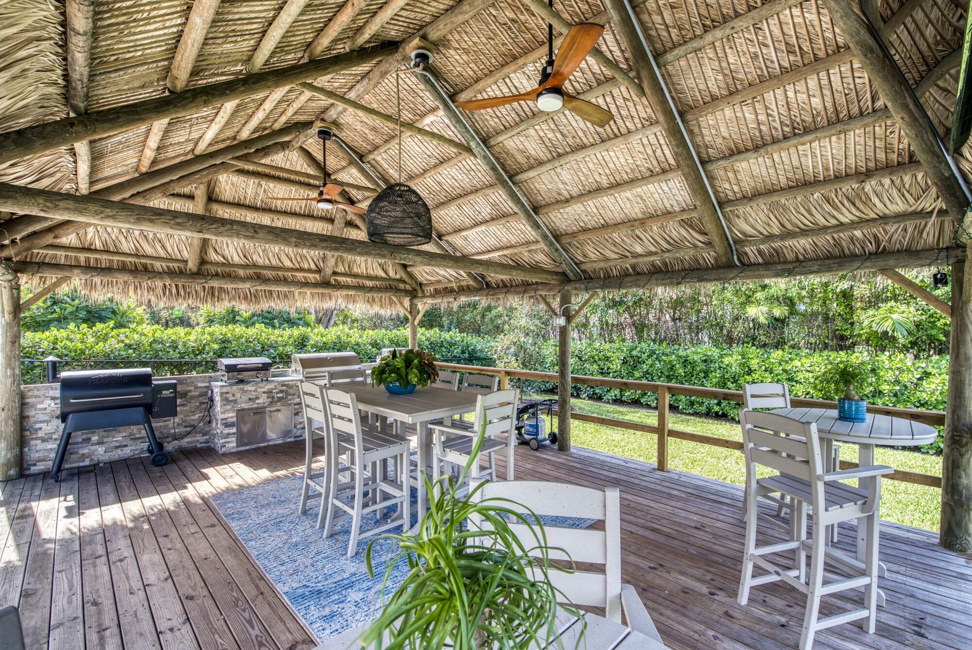 1216 Southeast Colony Way Jupiter, FL 33478 - Photo 6 of 94 Tiki Hut | Summer Kitchen