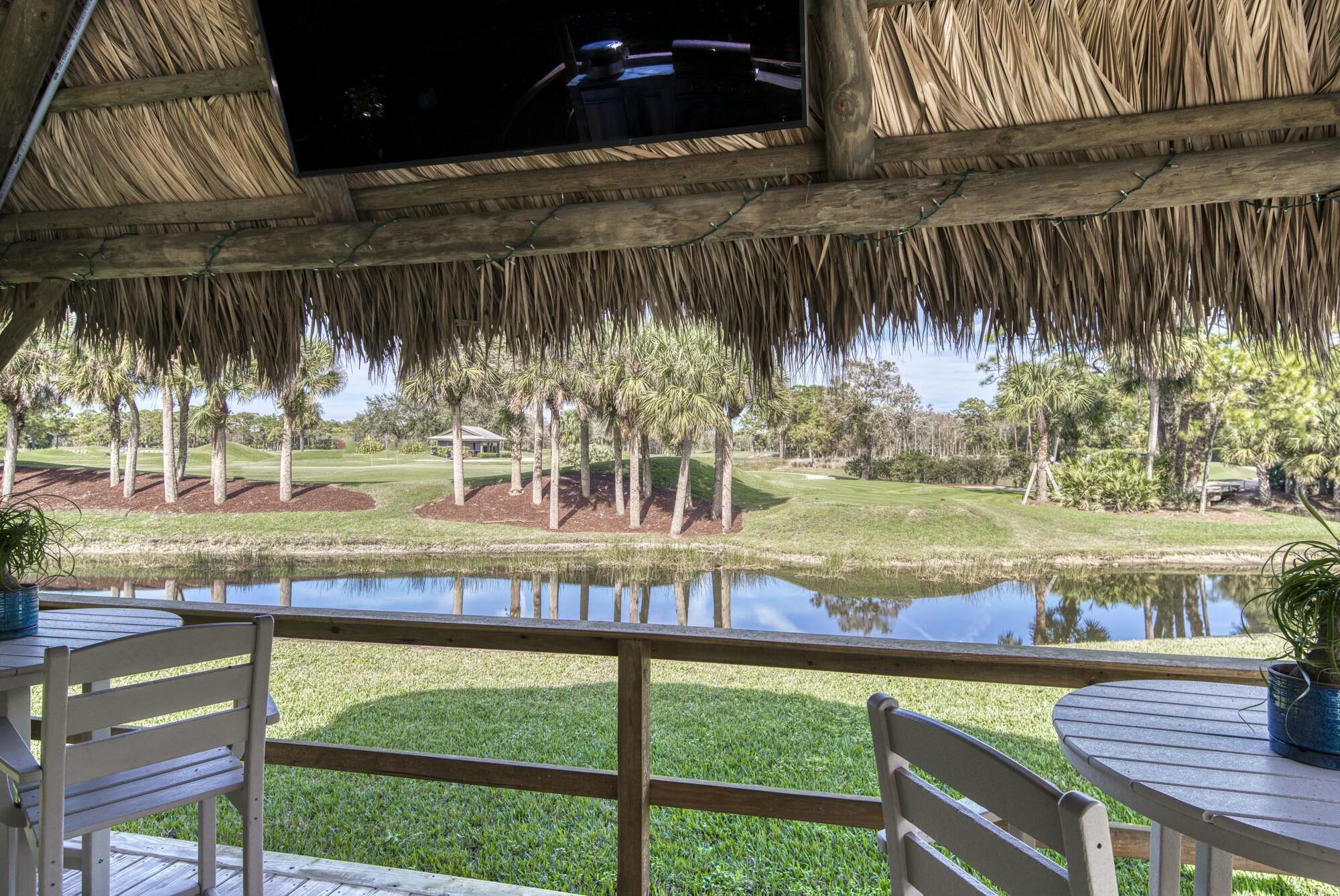 1216 Southeast Colony Way Jupiter, FL 33478 - Photo 74 of 94 Tiki Hut | Summer Kitchen