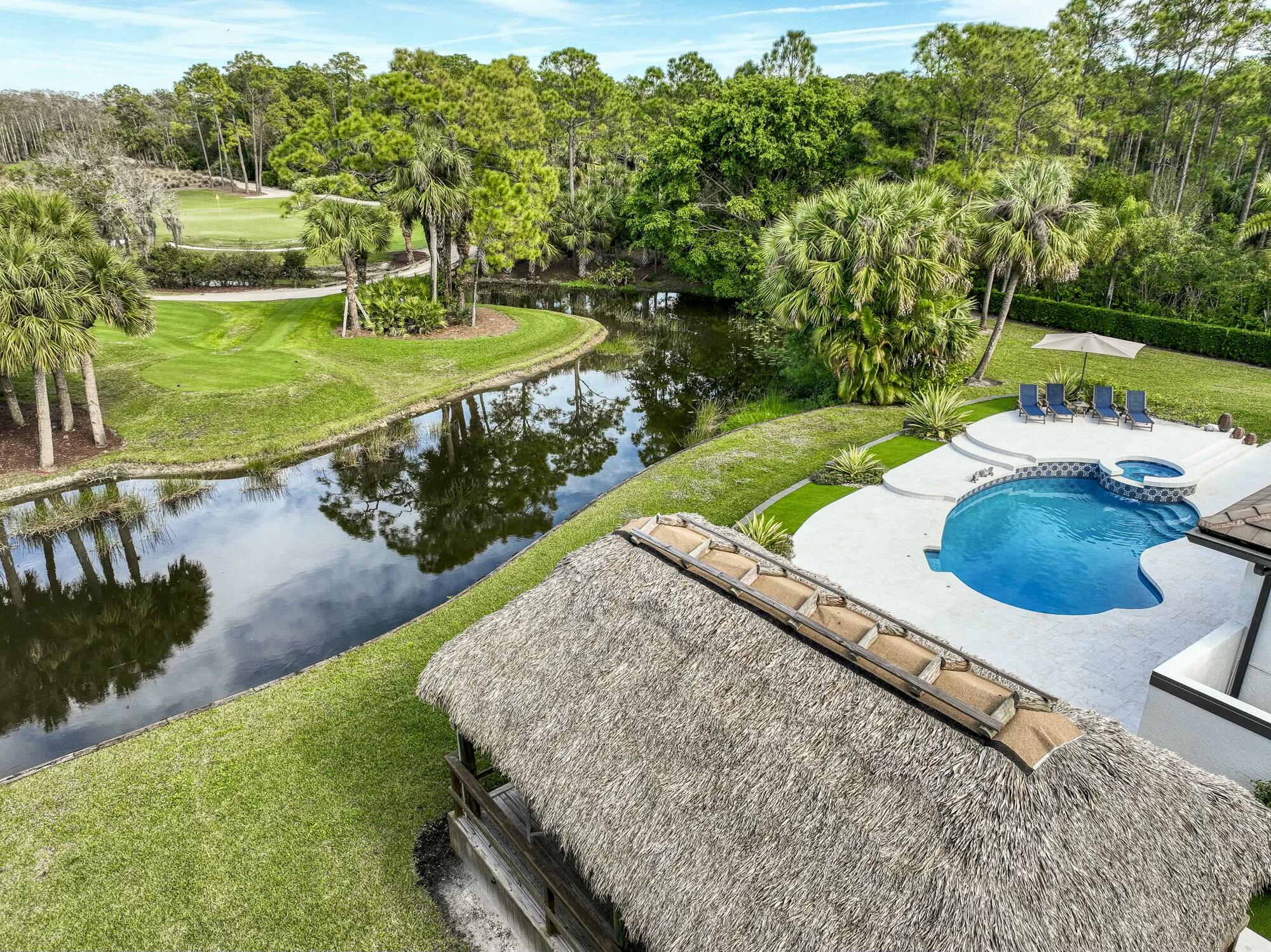 1216 Southeast Colony Way Jupiter, FL 33478 - Photo 77 of 94 Heated Saltwater Pool & Spa