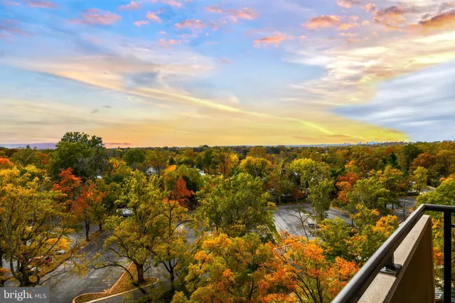 a view of a livingroom with a chandelier
