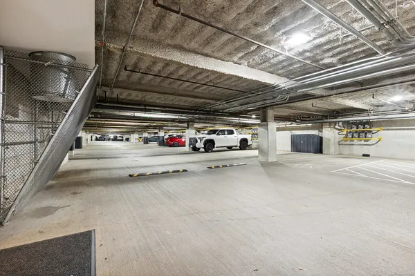 a view of storage and utility room