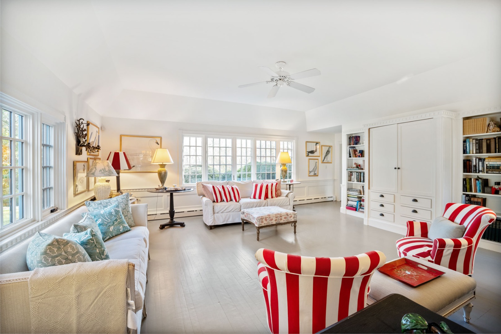 85 North Reservoir Road Vineyard Haven, MA 02568 - Photo 18 of 42 a living room with furniture and a large window