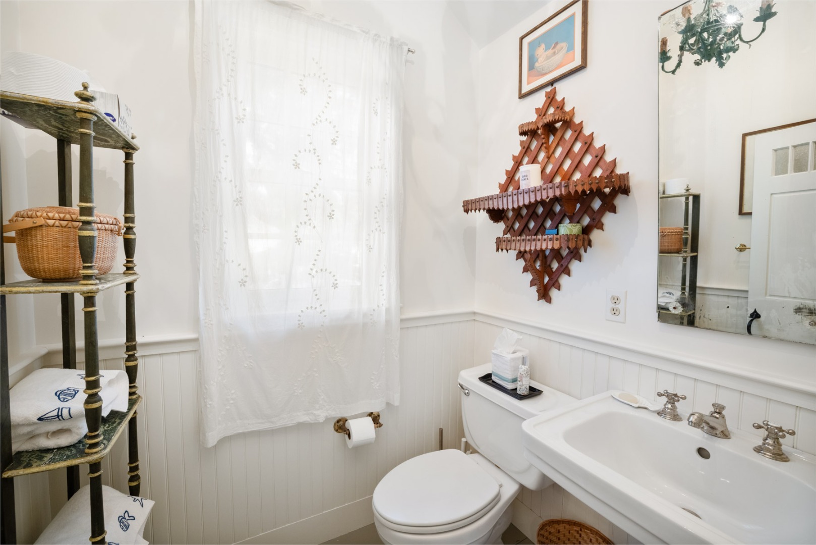 85 North Reservoir Road Vineyard Haven, MA 02568 - Photo 32 of 42 a bathroom with a sink toilet and shower