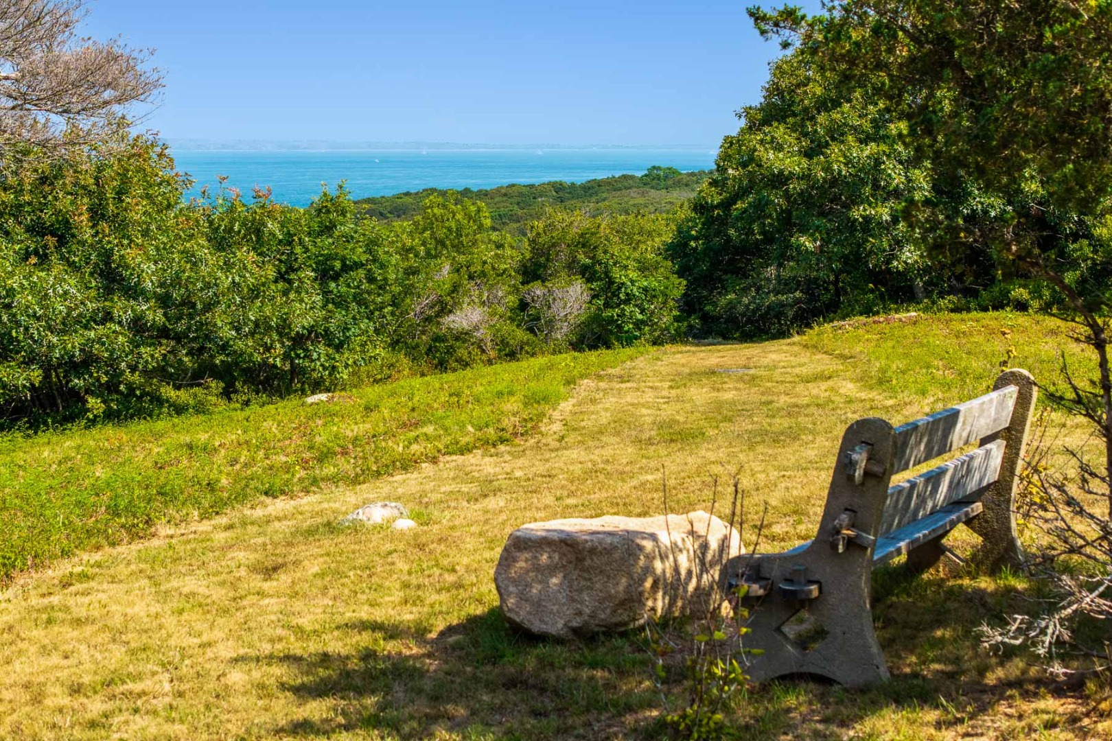 85 North Reservoir Road Vineyard Haven, MA 02568 - Photo 35 of 42 a view of an ocean from a balcony