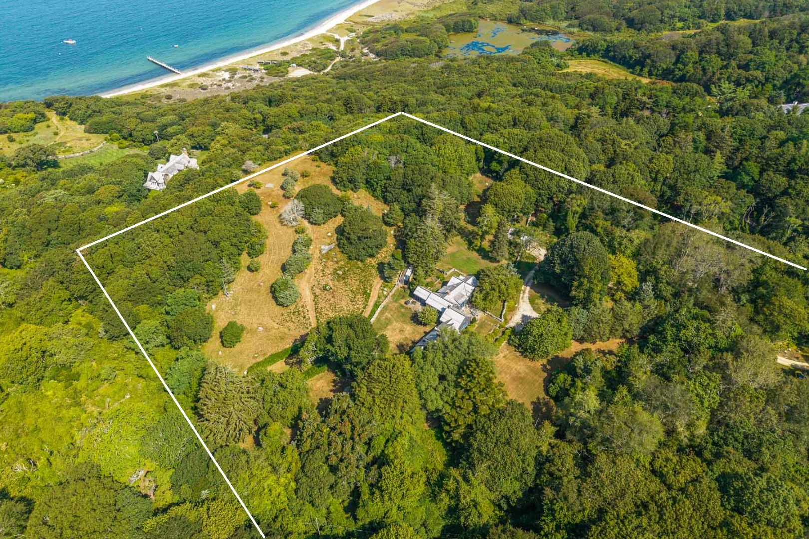 85 North Reservoir Road Vineyard Haven, MA 02568 - Photo 4 of 42 a view of a tennis court