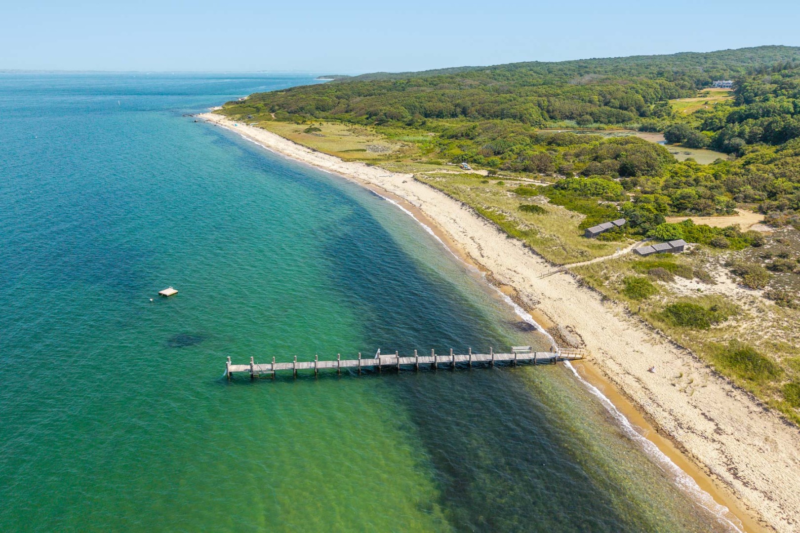 85 North Reservoir Road Vineyard Haven, MA 02568 - Photo 9 of 42 a view of an ocean from a balcony