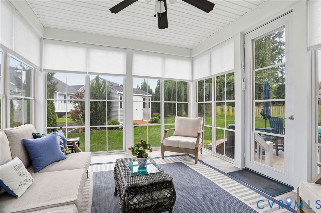 8907 Lavenham Loop Midlothian, VA 23112 - Photo 27 of 57 Conditioned four seasoned sun room