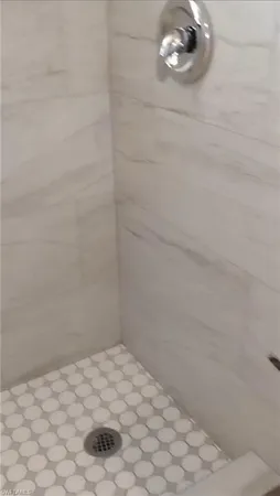 a bathroom with a window