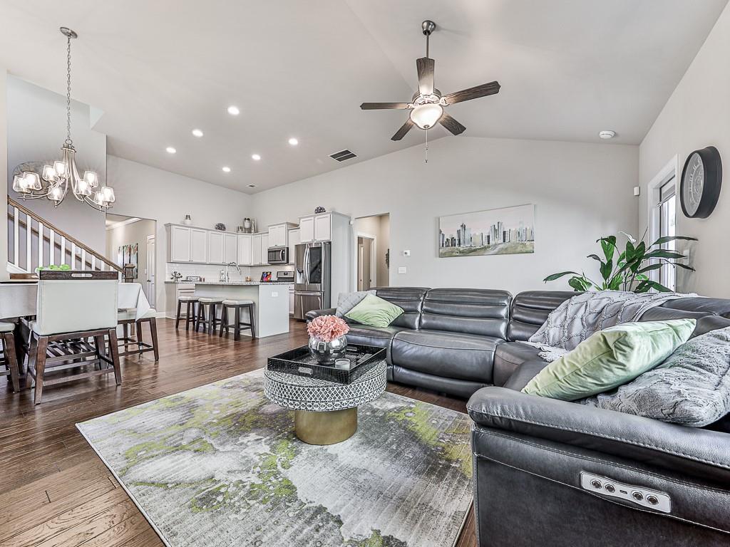 200 Lakeside Place Canton, GA 30114 - Photo 17 of 38 a living room with furniture and kitchen view