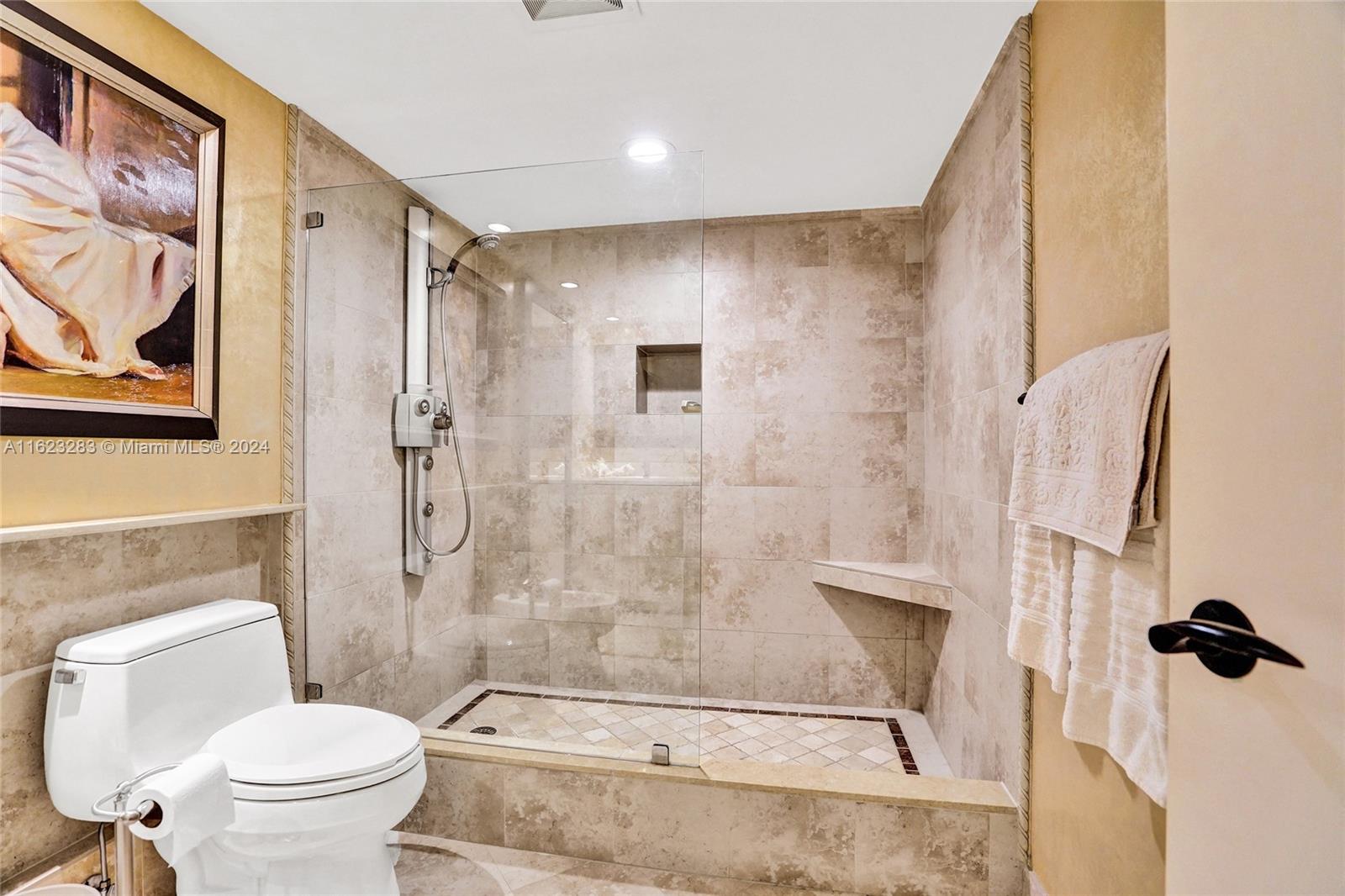 501 North Riverside Drive, Unit 902 Pompano Beach, FL 33062 - Photo 24 of 64 WALK IN SHOWER