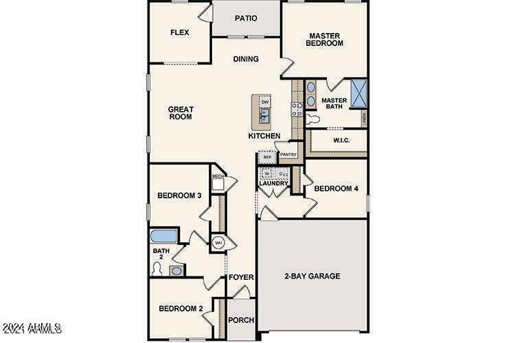 630 Ringtail Road Wickenburg, AZ 85390 - Photo 35 of 35 Floor Plan