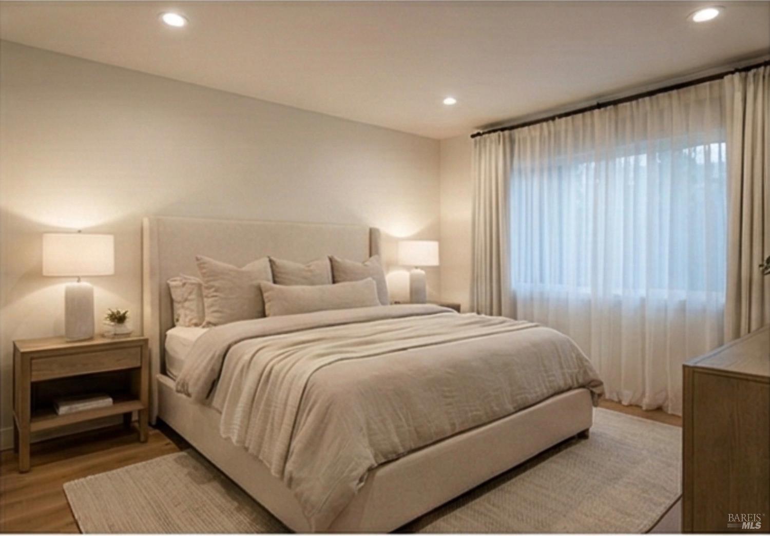 14670 Midland Road Castro Valley, CA 94578 - Photo 13 of 30 a bedroom with a bed and a night stand