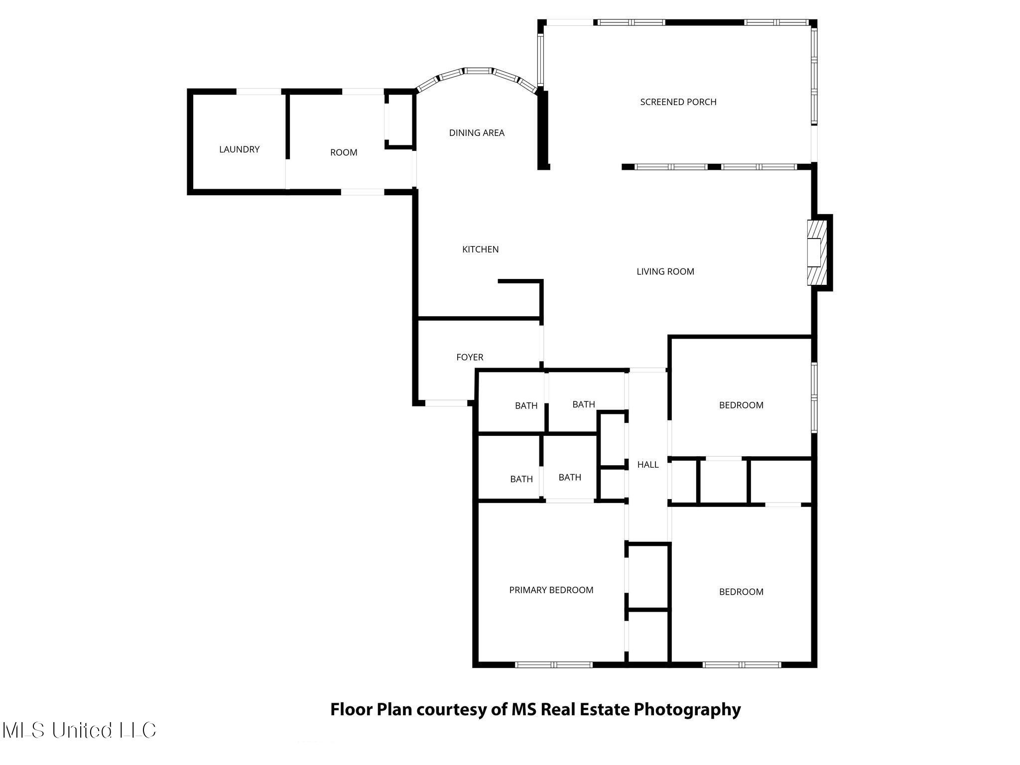 5043 Mitchell Road Long Beach, MS 39560 - Photo 32 of 32 Floor Plan- 5043