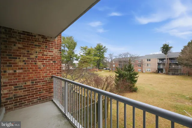 a view of balcony with furniture