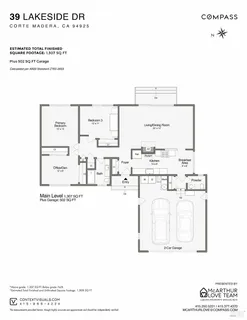 $1,695,000 | 39 Lakeside Drive, Corte Madera, CA 94925