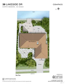 $1,695,000 | 39 Lakeside Drive, Corte Madera, CA 94925