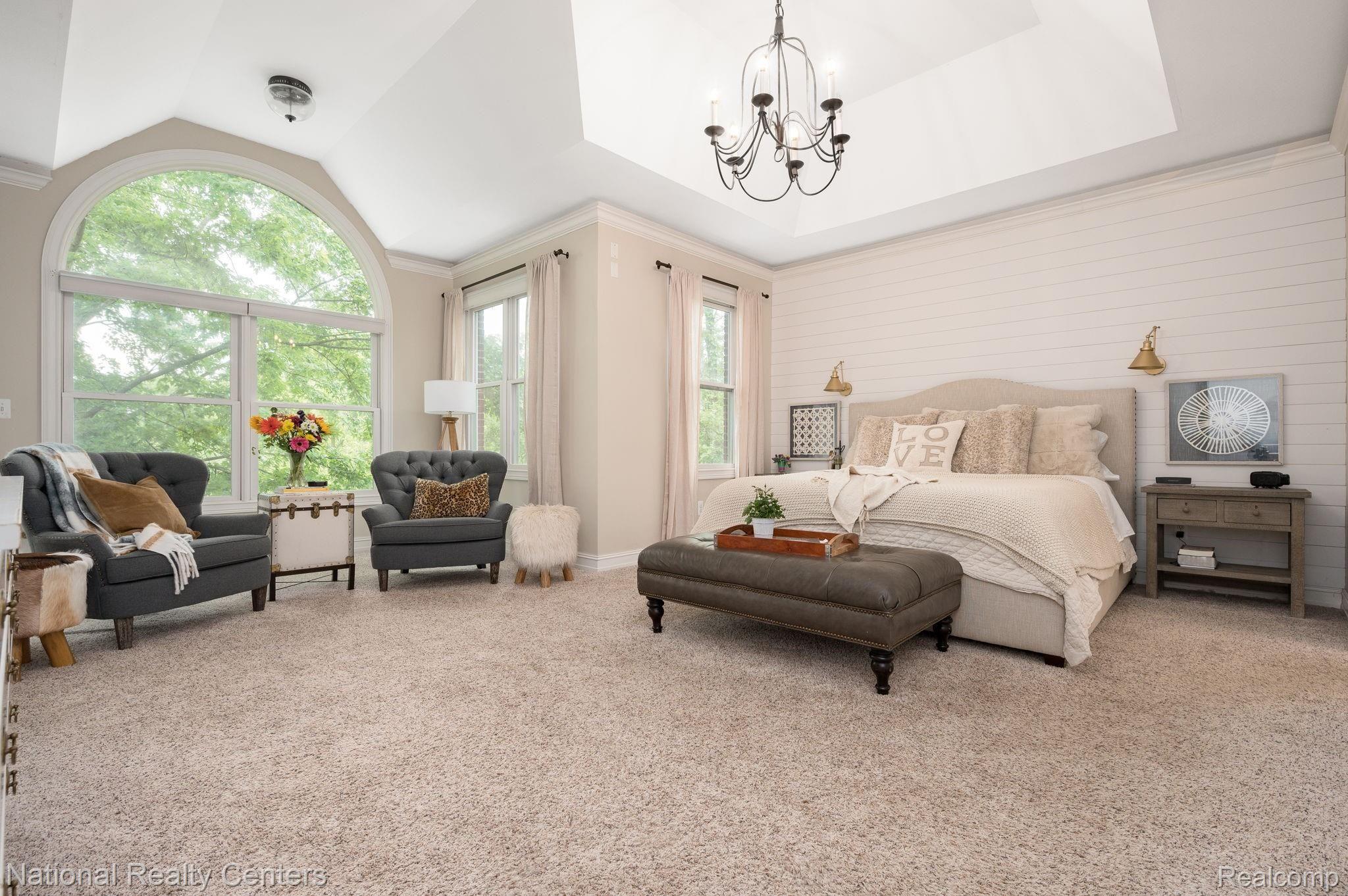 1280 Inwood Road Rochester, MI 48306 - Photo 22 of 47 Regal Master Bedroom with sitting area