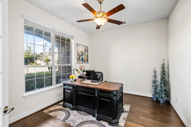 a room with furniture and window