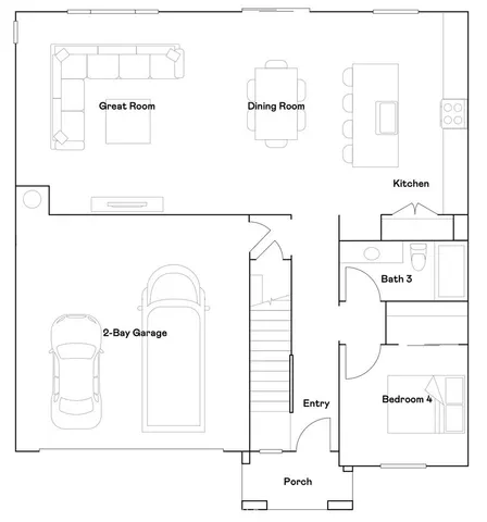 a view of a patio with table and chairs potted plants and floor to ceiling window