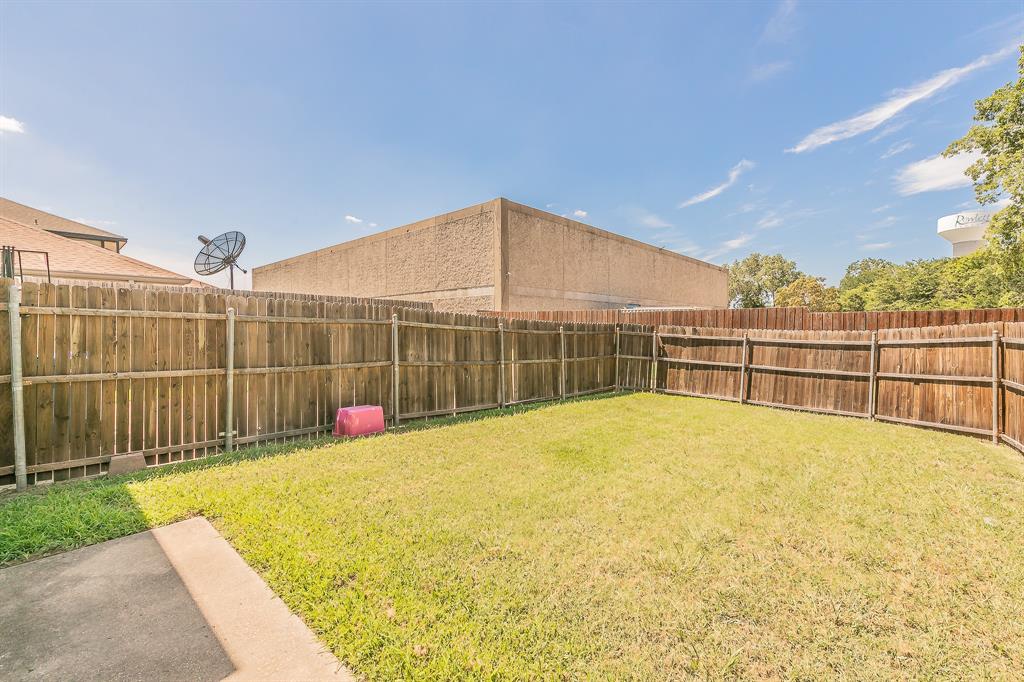 3025 David Drive Rowlett, TX 75088 - Photo 22 of 23 View of fenced backyard