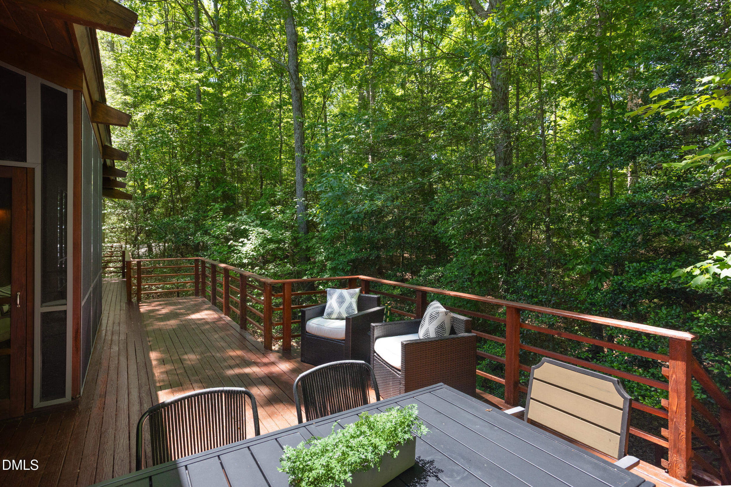 260 Bc Way Rougemont, NC 27572 - Photo 30 of 76 a view of balcony with furniture
