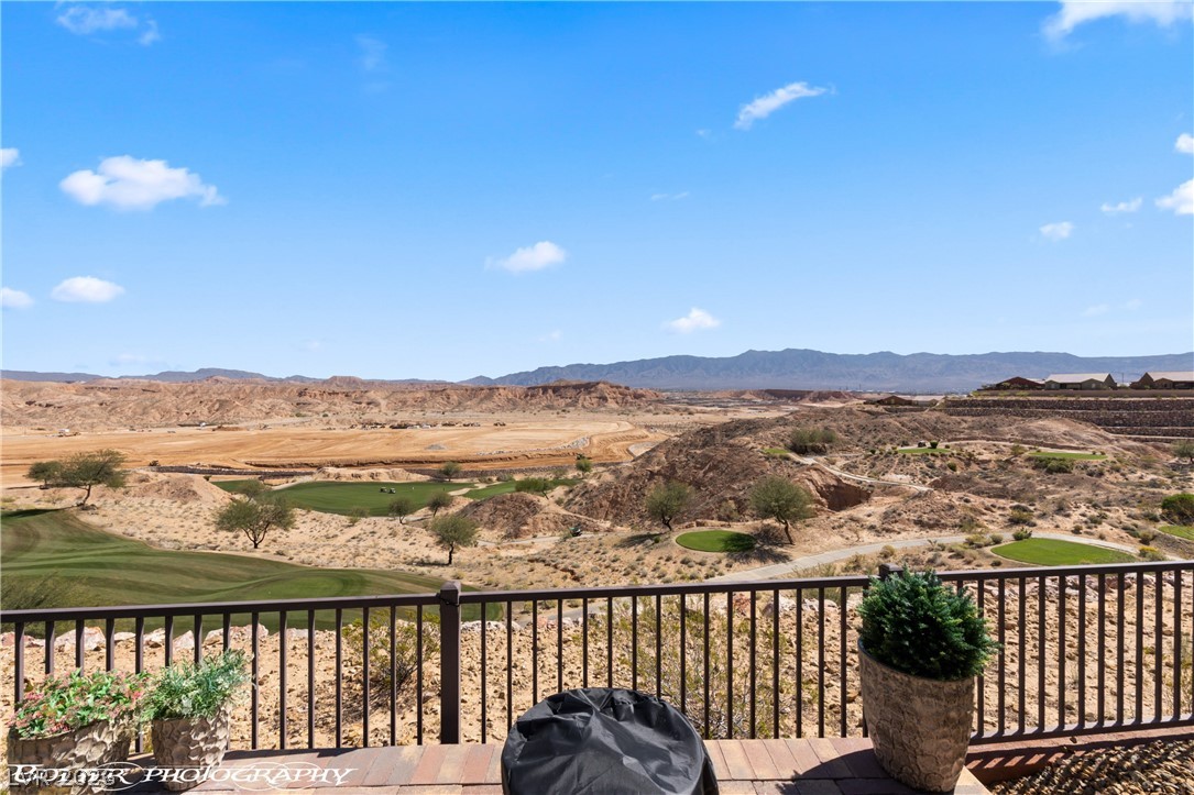 1262 Serenity Ridge Court Mesquite, NV 89034 - Photo 13 of 74 Balcony with area for grilling and a mountain view