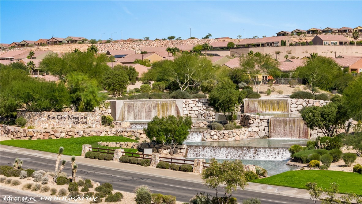 1262 Serenity Ridge Court Mesquite, NV 89034 - Photo 66 of 74 Aerial view of residential area