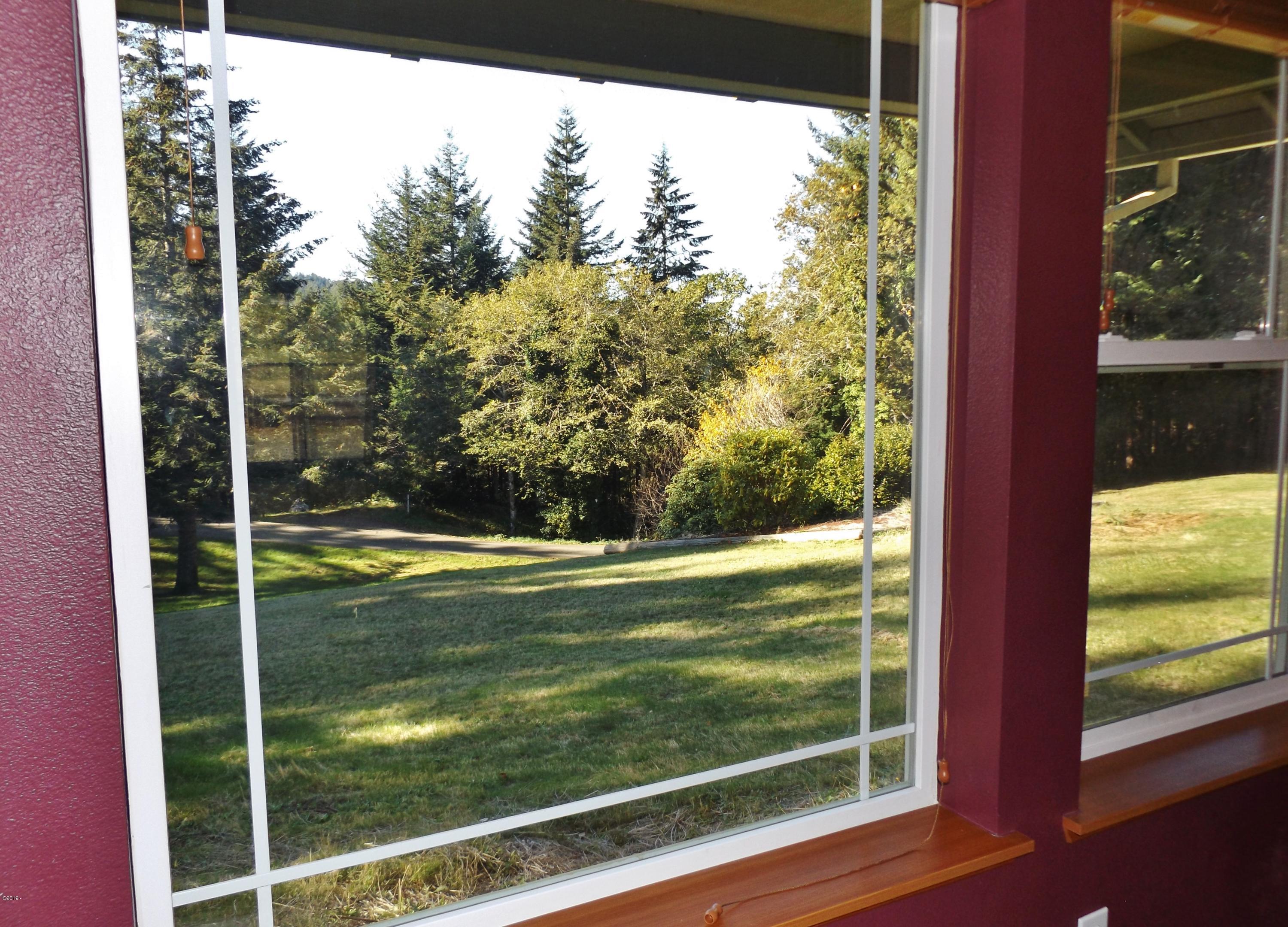353 East Darkey Creek Road Waldport, OR 97394 - Photo 17 of 35 View from Front Windows