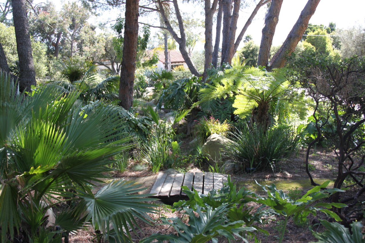 1661 Las Canoas Road Santa Barbara, CA 93105 - Photo 23 of 31 Park Like Garden