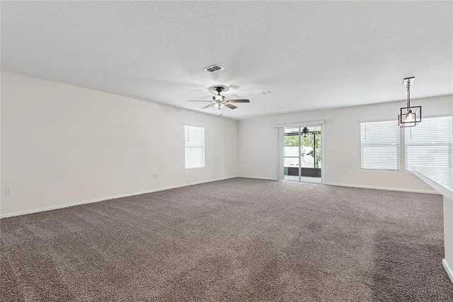 a view of a livingroom with a window