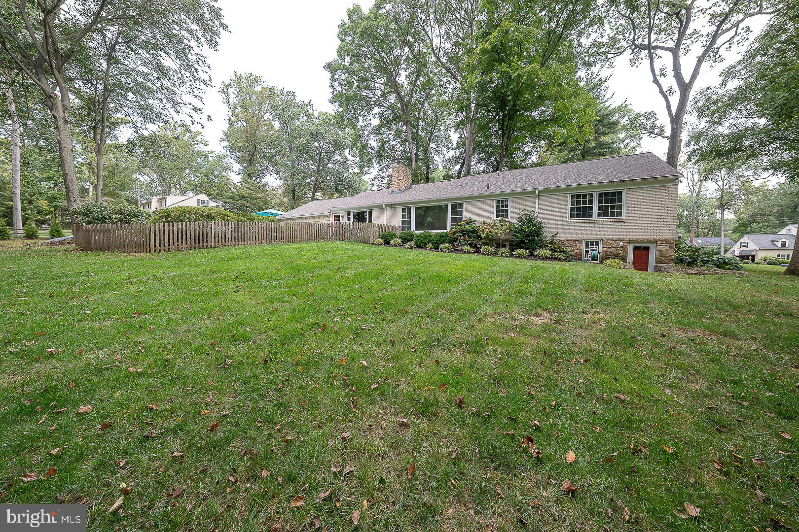 712 Woodcrest Road Wayne, PA 19087 - Photo 31 of 34 Backyard with plenty of space to entertain