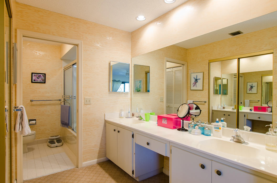 5789 Fox Hollow Drive, Unit C Boca Raton, FL 33486 - Photo 35 of 47 32-Vanity with twin sinks