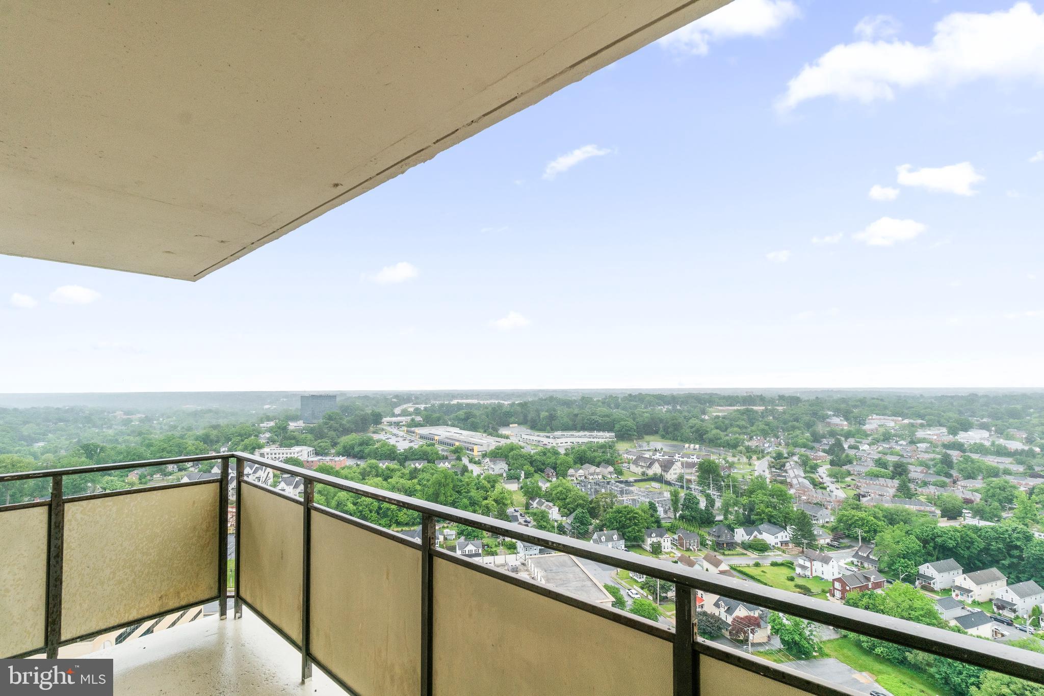 205 East Joppa Road, Unit 2703 Towson, MD 21286 - Photo 34 of 34 a view of city and mountain from a balcony