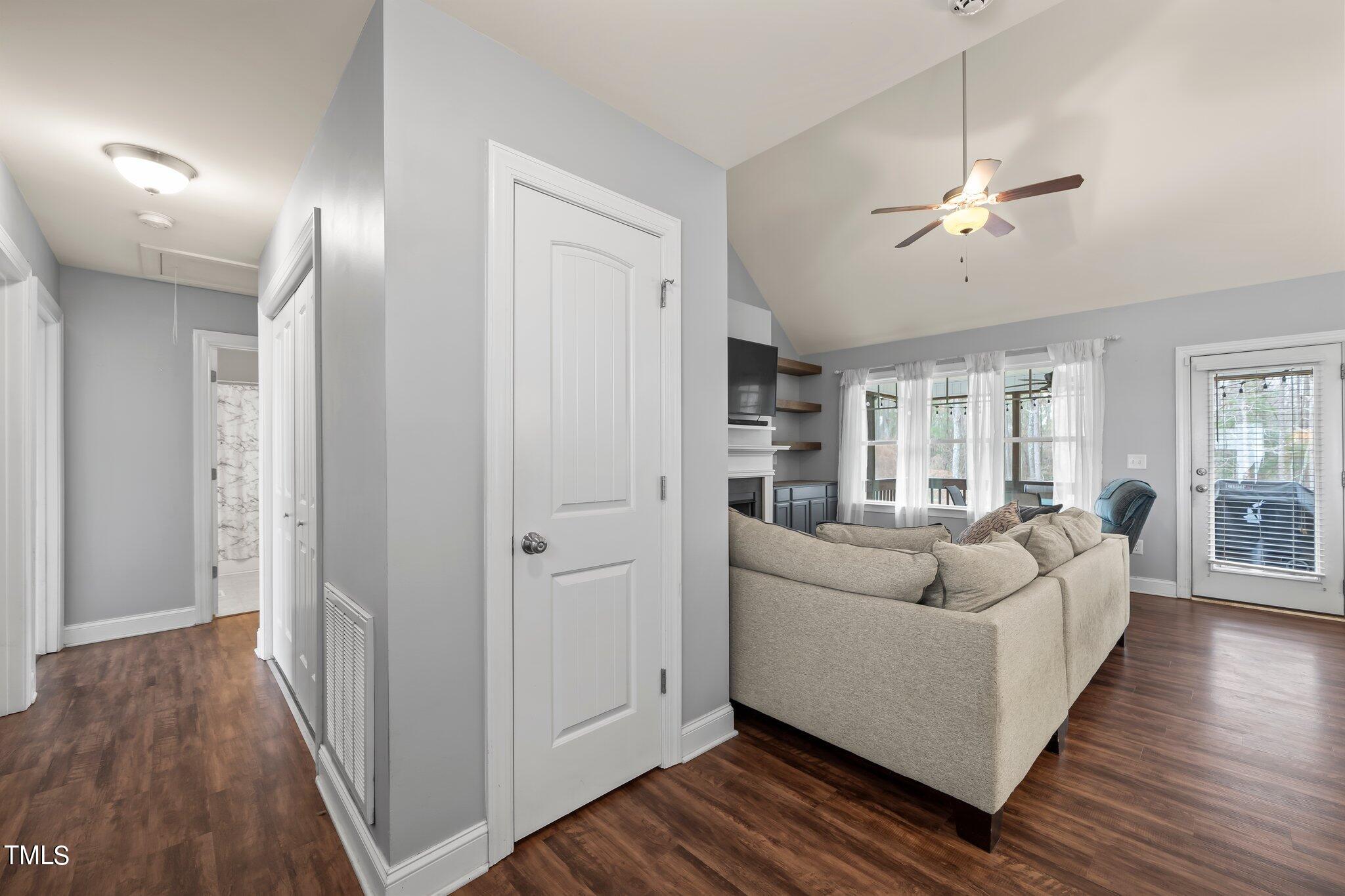 3195 Johnston County Road Angier, NC 27501 - Photo 5 of 31 a living room with furniture and a wooden floor