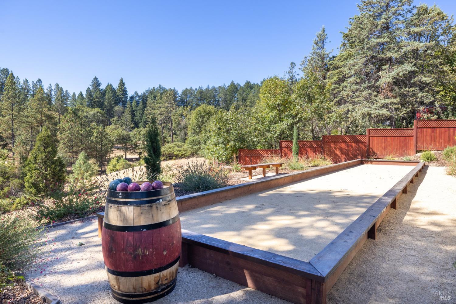 875 White Cottage Road North Angwin, CA 94508 - Photo 18 of 59 a view of swimming pool from a patio