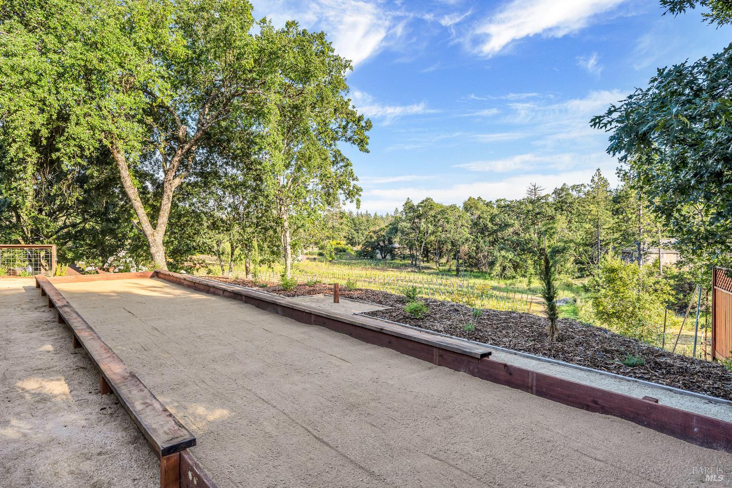 875 White Cottage Road North Angwin, CA 94508 - Photo 20 of 59 a view of a yard with potted plants