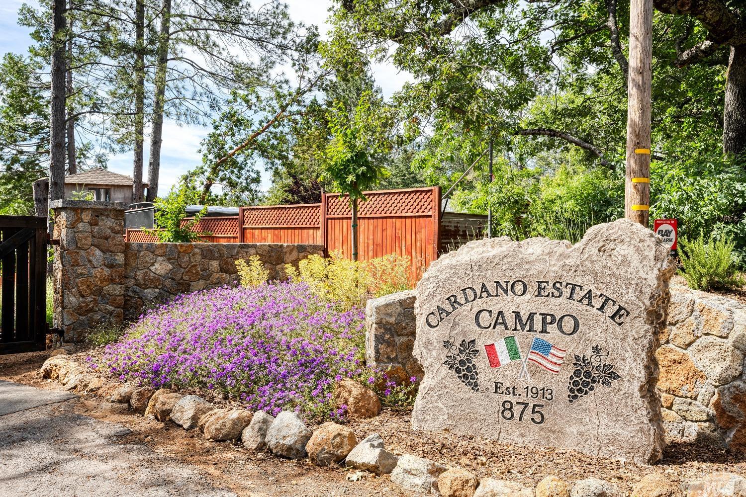875 White Cottage Road North Angwin, CA 94508 - Photo 3 of 59 a front view of a house with garden