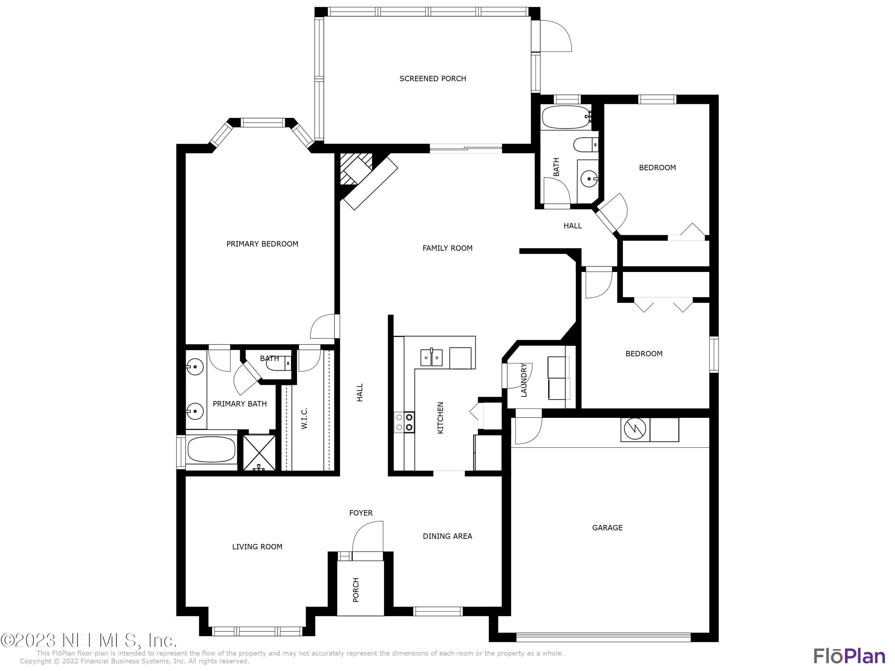 13607 Capistrano Drive South Jacksonville, FL 32224 - Photo 24 of 24 a picture of floor plan