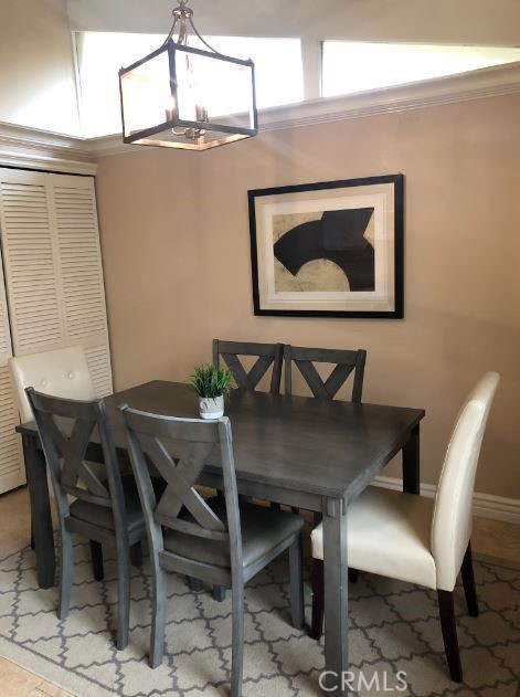 821 Emerald Bay Laguna Beach, CA 92651 - Photo 9 of 15 a view of a dinning table and chairs in the patio