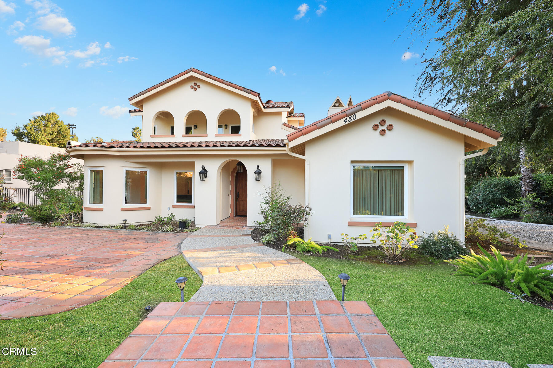 450 Allendale Road Pasadena, CA 91106 - Photo 7 of 57 a view of a house with a yard and garden