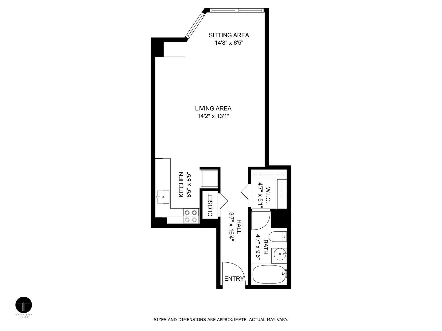 21 West Goethe Street, Unit 14D Chicago, IL 60610 - Photo 28 of 28 a picture of a floor plan