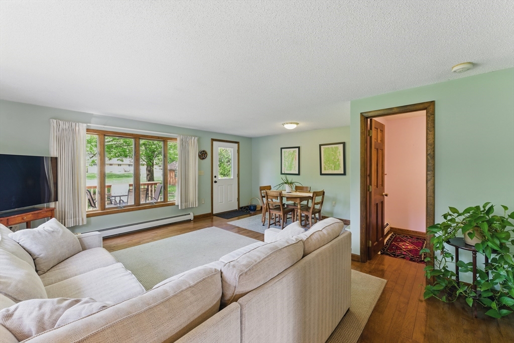 19 Straits Road Hatfield, MA 01038 - Photo 14 of 42 a living room with furniture and a flat screen tv