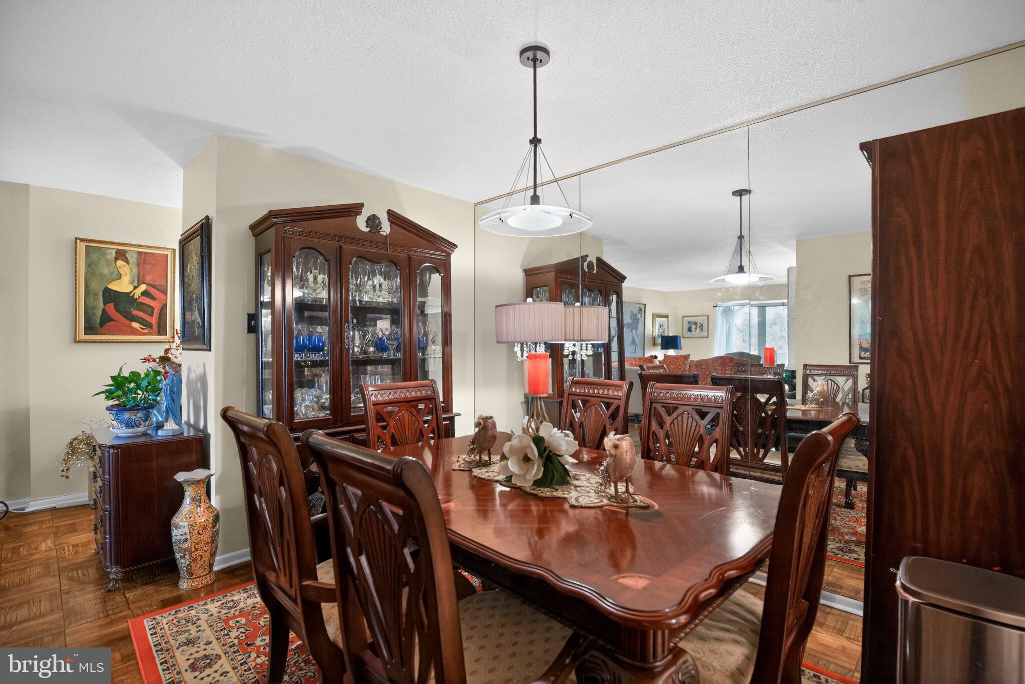 700 7th Street Southwest, Unit 526 Washington, DC 20024 - Photo 9 of 33 Elegant dining space with classic charm.
