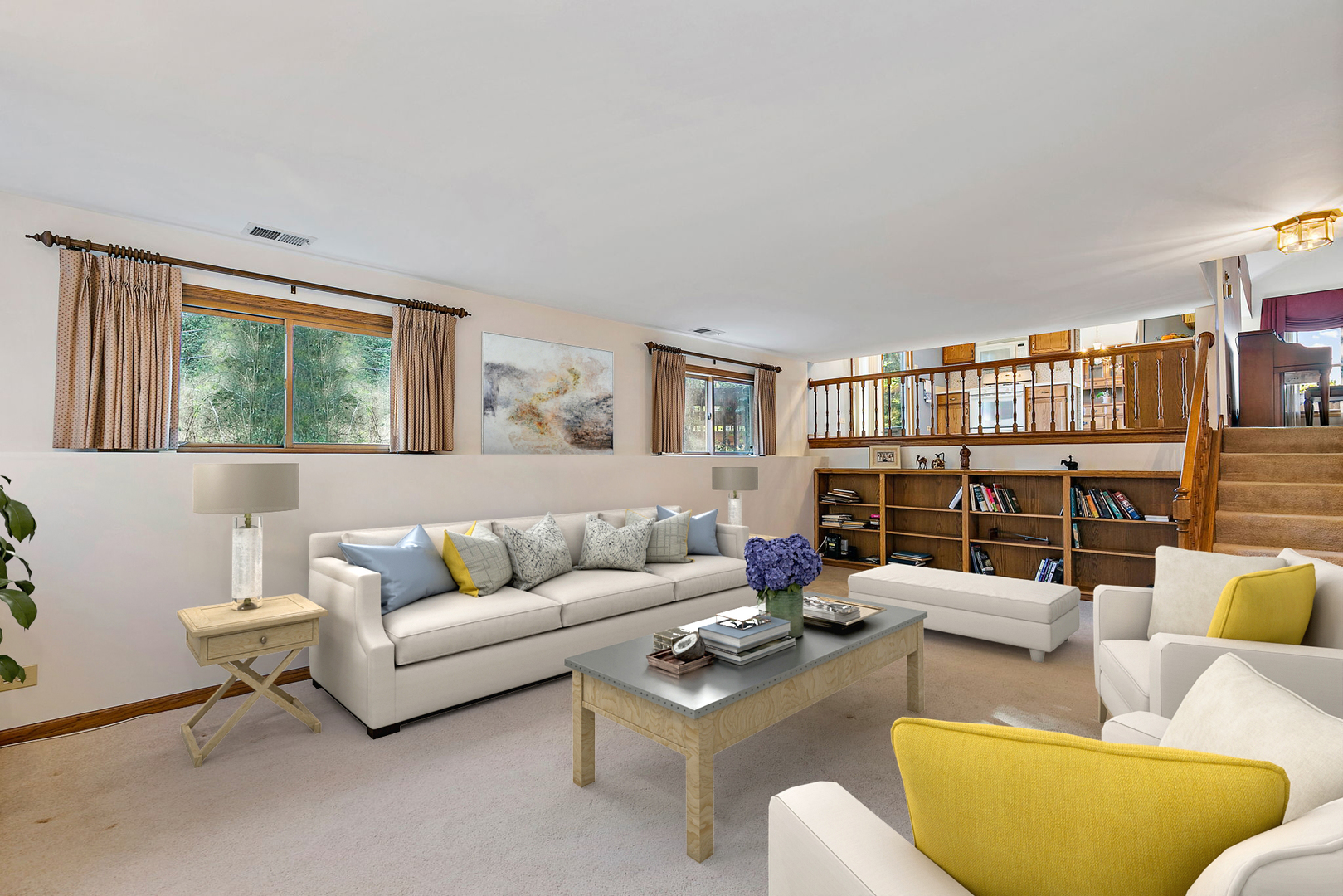 775 Stephen Drive Palatine, IL 60067 - Photo 10 of 19 a living room with furniture and a large window