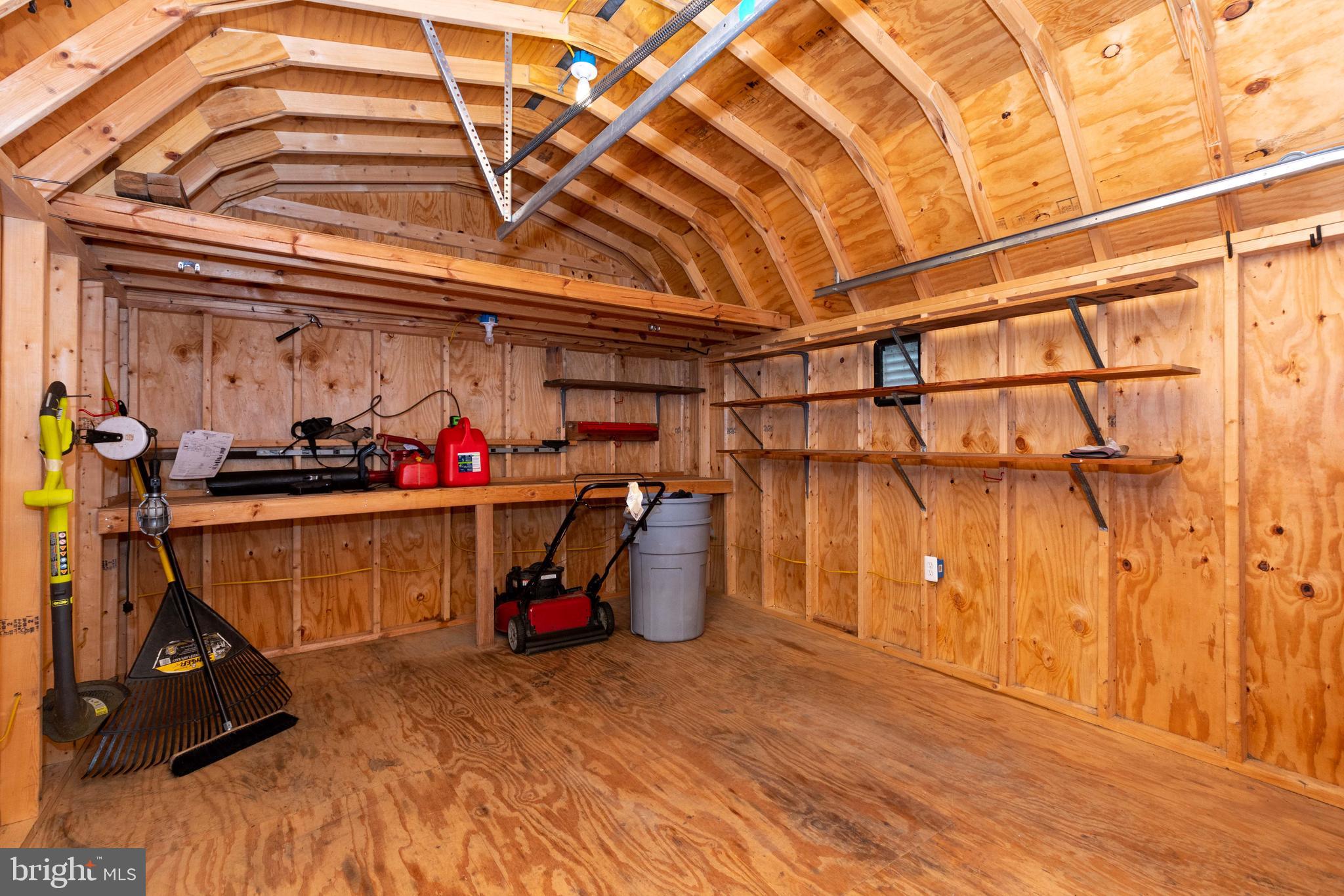 23 Honeycomb Road Baltimore, MD 21220 - Photo 39 of 42 Workshop in shed