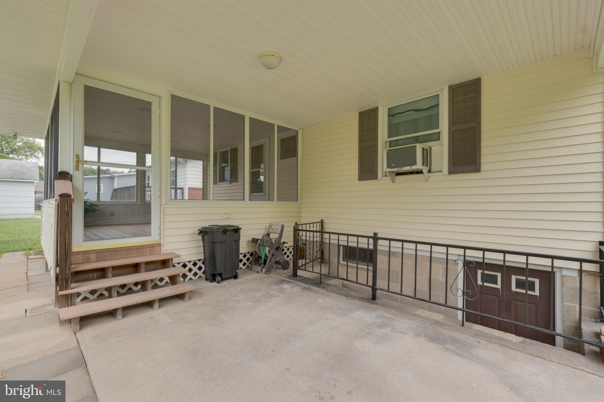 23 Honeycomb Road Baltimore, MD 21220 - Photo 40 of 42 Rear entrance to sunroom