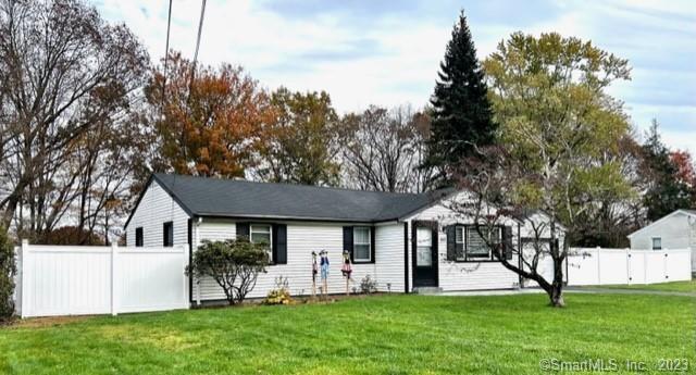 80 Stanley Road Hamden, CT 06514 - Photo 1 of 1 a view of a house with a yard porch and sitting area