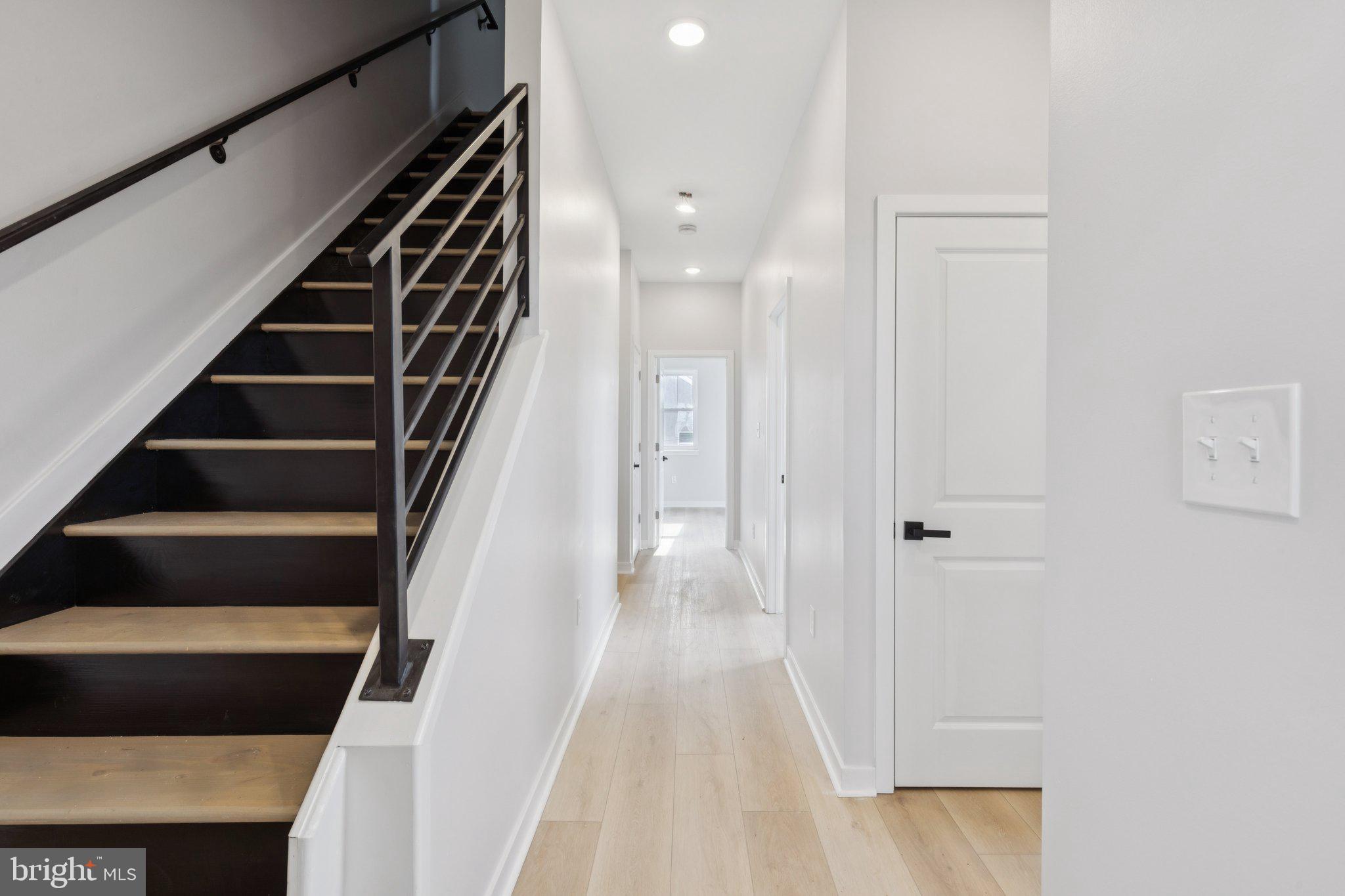 2800 Bridge Street Philadelphia, PA 19137 - Photo 34 of 51 a view of entryway with wooden floor and stairs